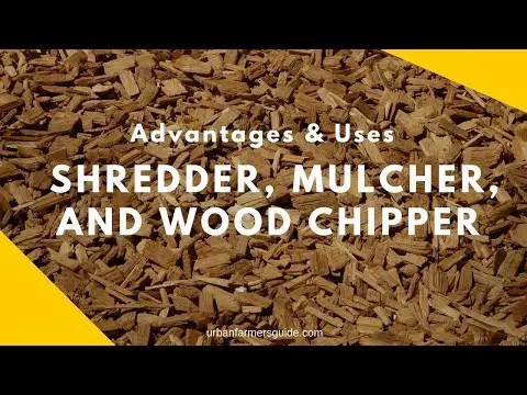 The Main 4 Benefits of Mulch in your Garden (Shredder, Mulcher, and Chipper) 1