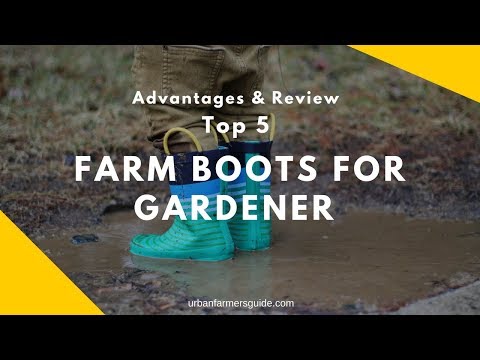 Top 5 Farm Boots for Gardener: Advantages &amp; Review